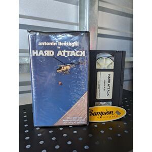 Hard Attack Snowboard VHS 1994 Japanese snowboard company with vintage sticker